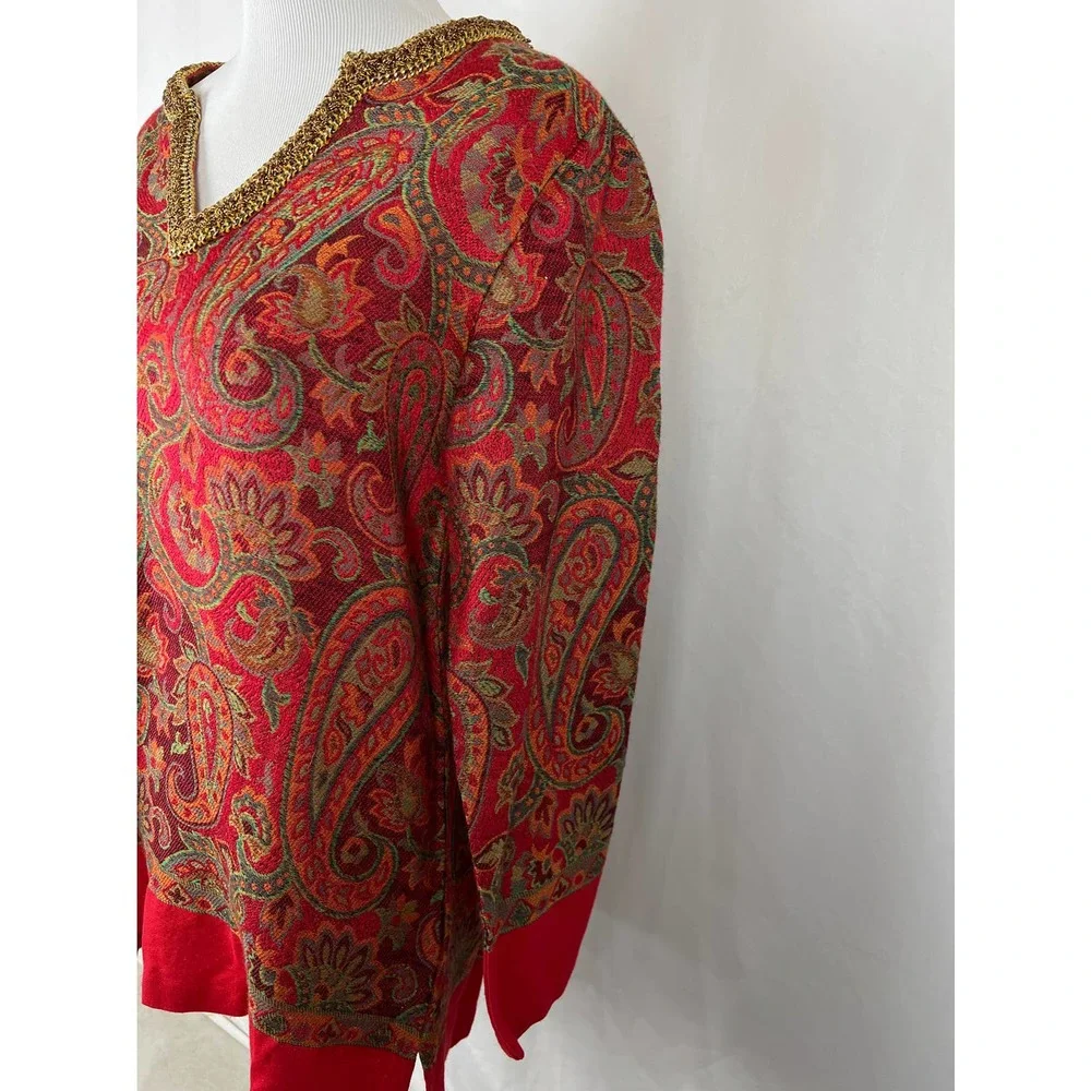 Soft Surroundings Pasha Pullover Tunic, Size Medium - Picture 5 of 12